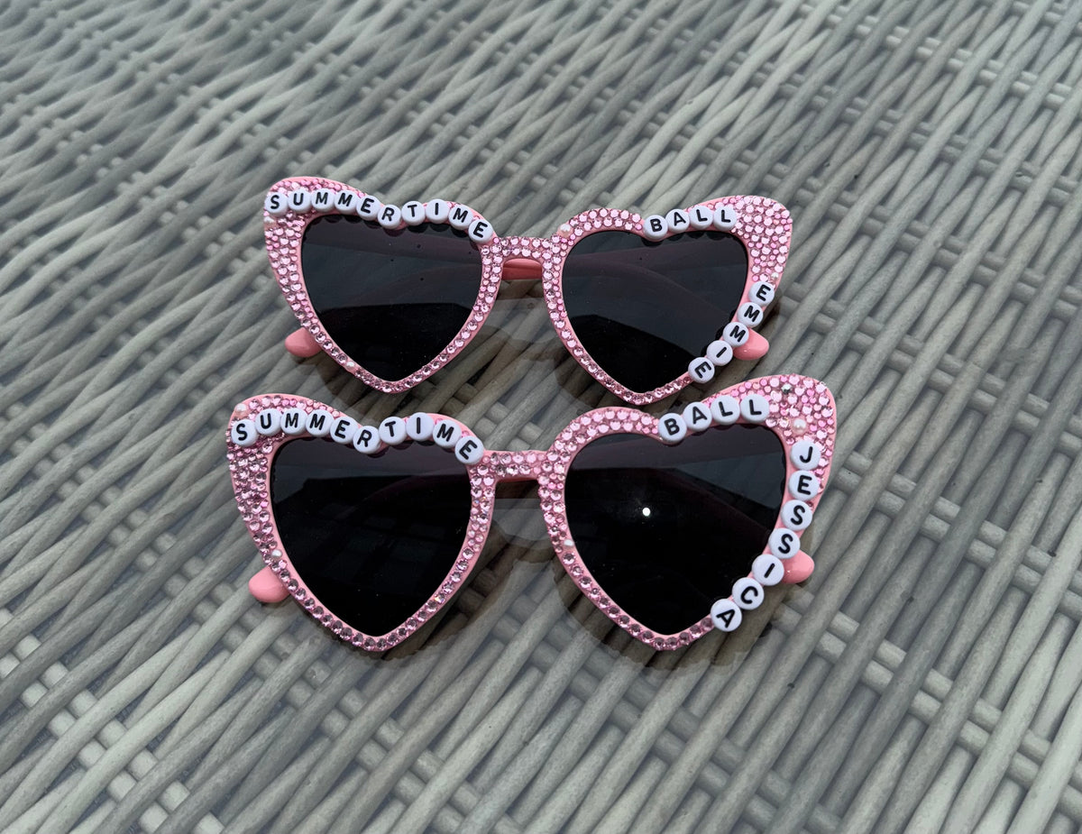 Bedazzled Concert Glasses