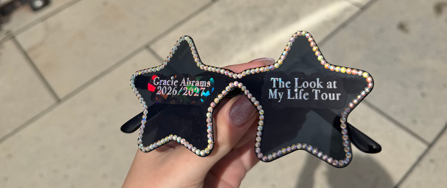 Gracie Abrams “The Look at My Life Tour” Sunglasses